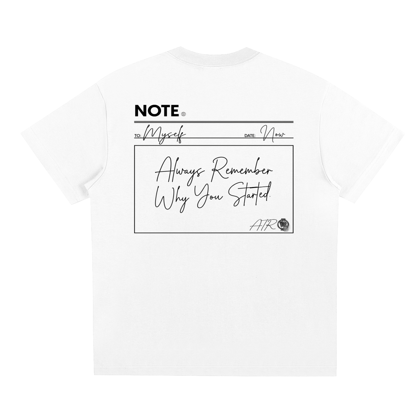 Self Motivation (T-Shirt) #BlackFont