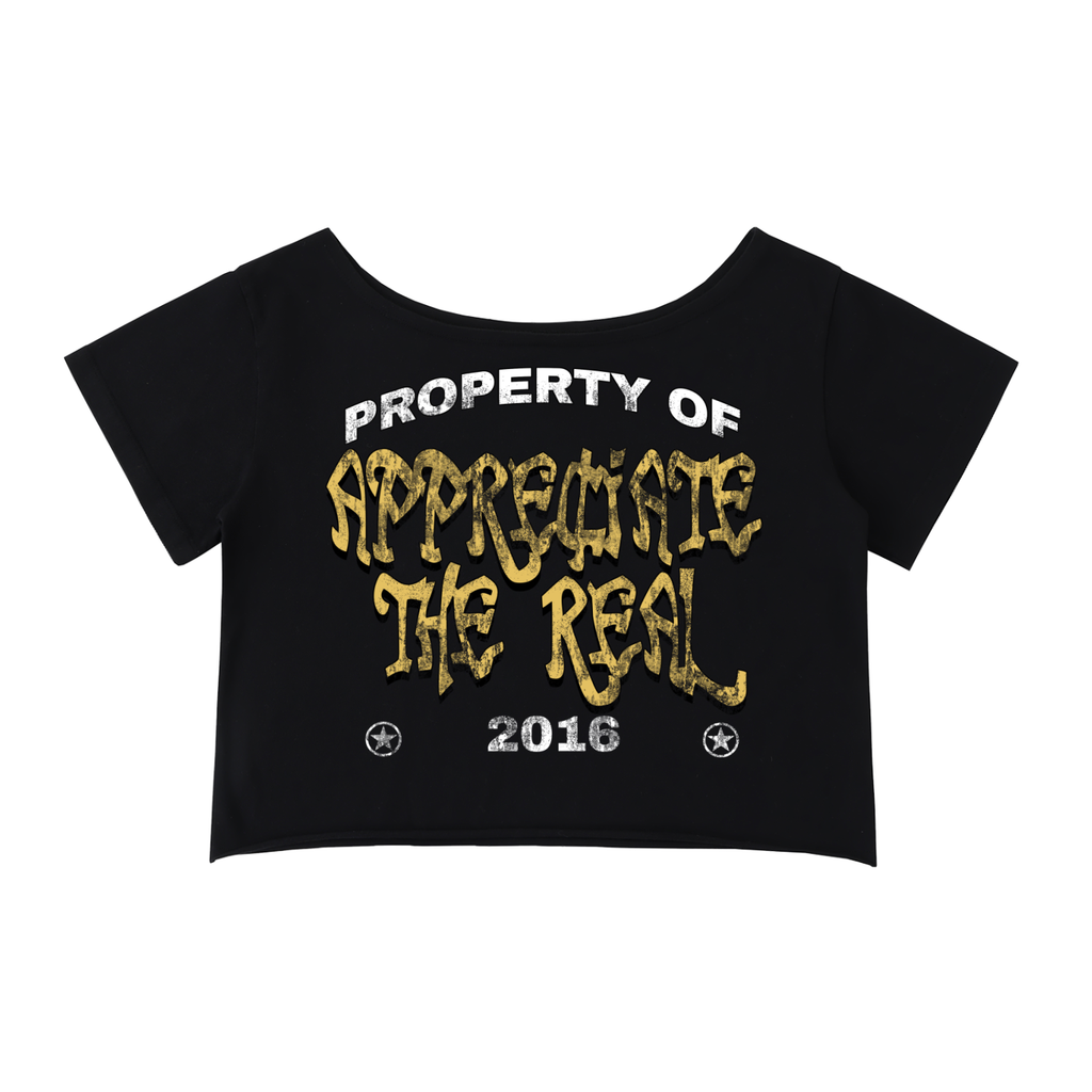 Property Of (Crop Womens Tee)