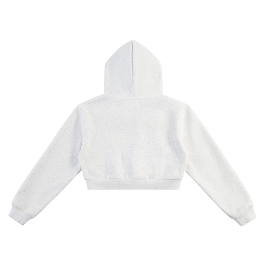 Breast Cancer (Cropped Hoodie) Womens