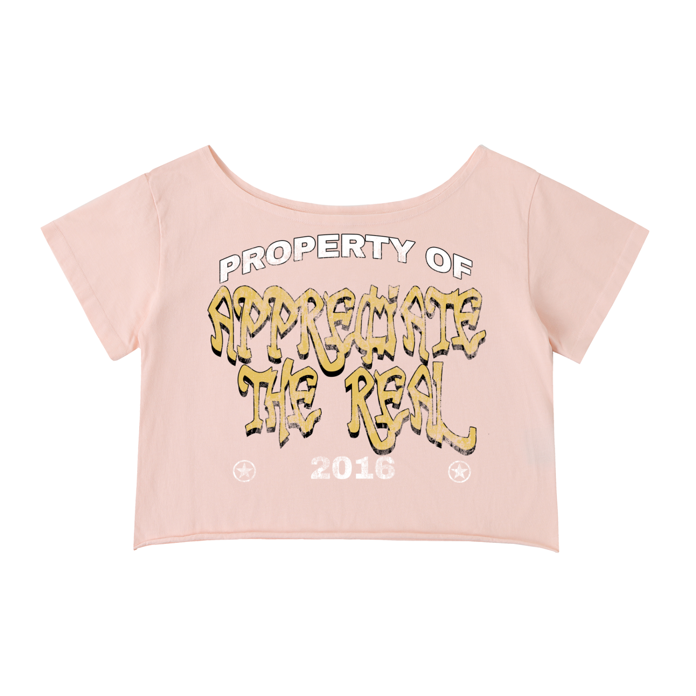 Property Of (Crop Womens Tee)