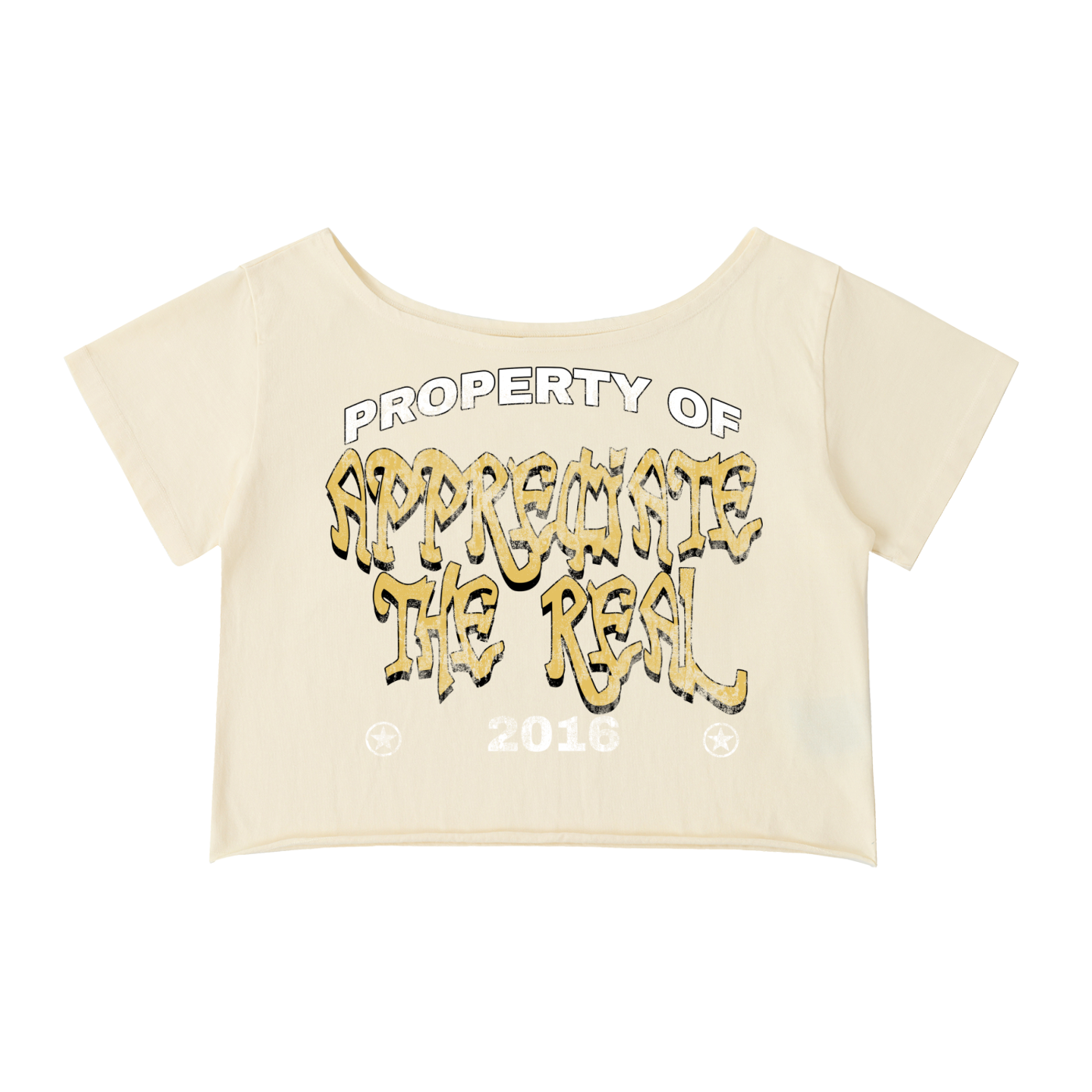 Property Of (Crop Womens Tee)